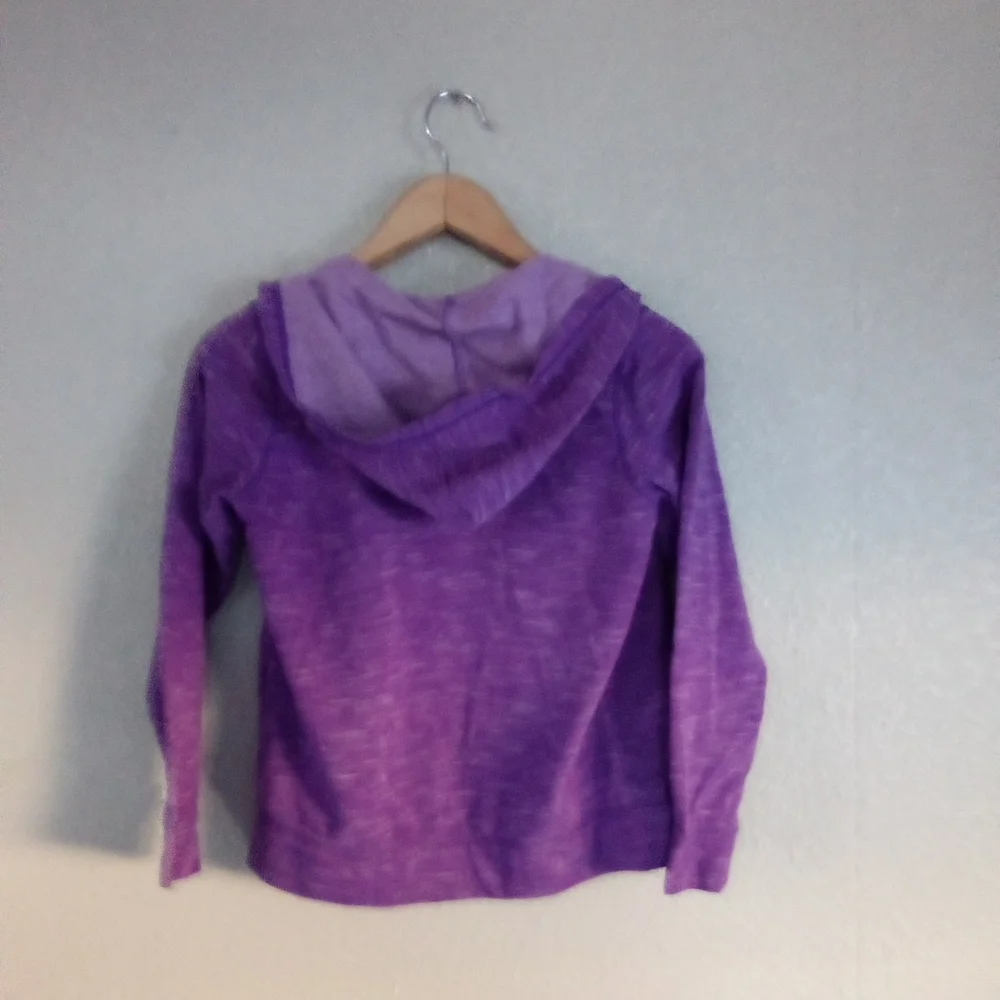 Kids Purple Hoodie ( Bag N ) - Picture 3 of 3
